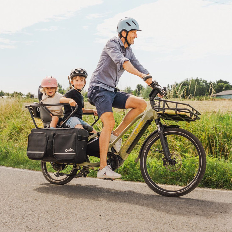 Vélo cargo électrique O2feel Equo 5 Adventure