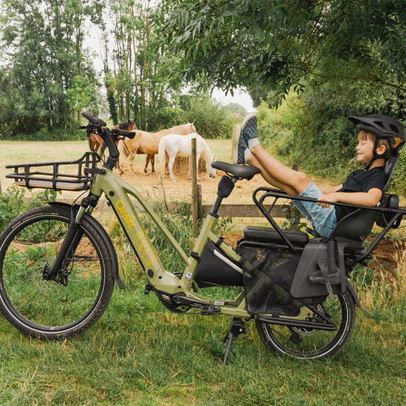 Vélo cargo électrique O2feel Equo 5 Adventure