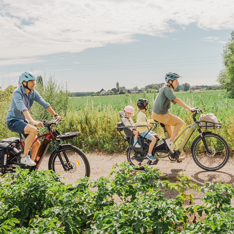 Vélo cargo électrique O2feel Equo 5 Adventure