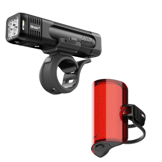 Éclairages avant et arrière Knog Blinder Pro 1000 / Cobber Reflex - 1000 / 300 lumens