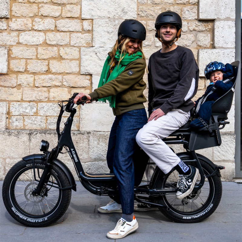 Vélo cargo électrique Elwing Ritmic Duo