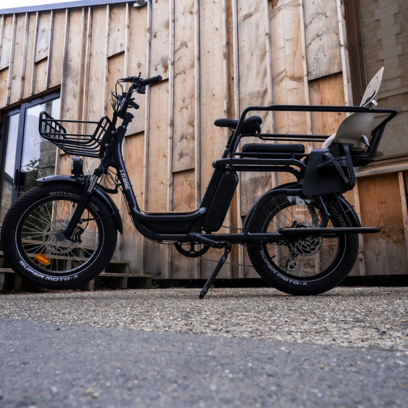 Vélo cargo électrique Elwing Ritmic Jumbo
