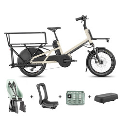 Vélo cargo électrique Moustache Lundi 20 Cargo 3 - Cyclable