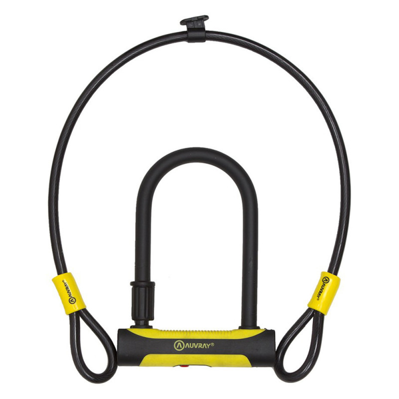 Antivol Auvra U Roc avec câble - Cyclable