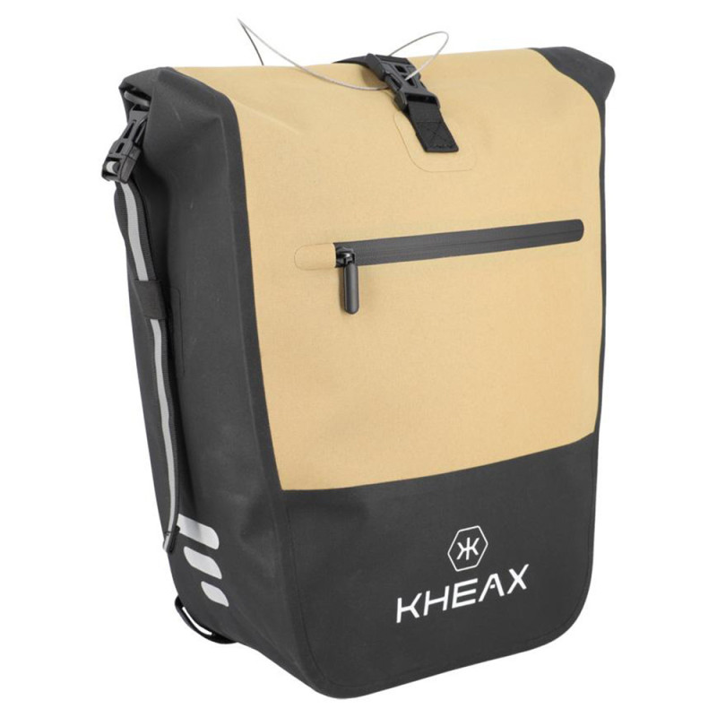 Sacoche de vélo arrière Kheax Izoard Edge 31L Beige