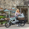 Vélo cargo électrique Tern Quick Haul Long D9 - 500 Wh
