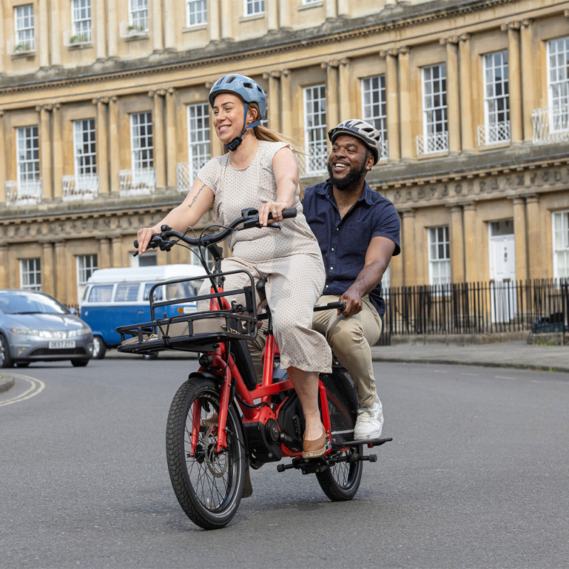 Vélo cargo électrique Tern Quick Haul Long D9 - 500 Wh