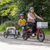 Vélo cargo électrique Tern Quick Haul Long D9 - 500 Wh