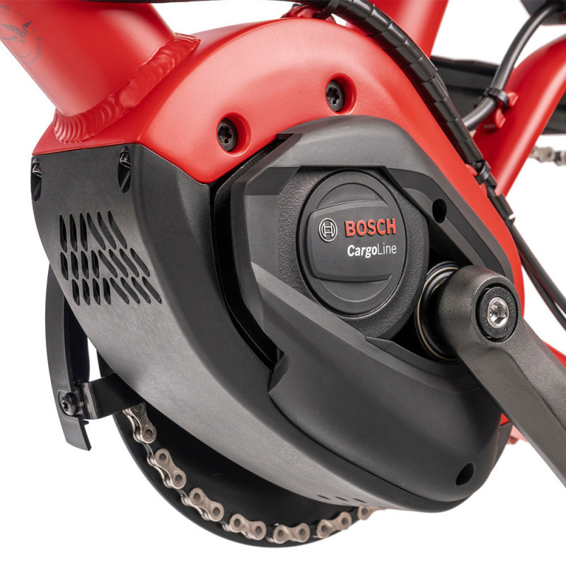 Vélo cargo électrique Tern Quick Haul Long D9 - 500 Wh