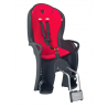 Porte-bébé vélo arrière sur cadre Hamax Kiss Noir/Rouge