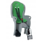 Porte-bébé vélo arrière sur cadre Hamax Kiss Gris/Vert