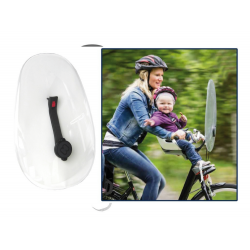 ZAMBOO - Protection Pluie Velo pour Siege Velo Enfant - Housse Velo pour  Porte Bebe Velo Imperméable Universelle (par ex. Römer, Hamax, Thule etc.)  