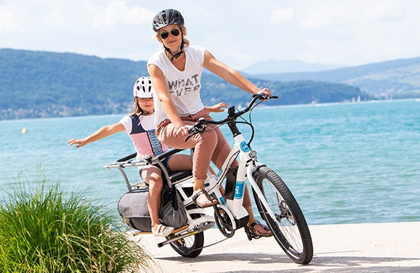 Vélo CARGO Bleu KIFFY - Feu Vert