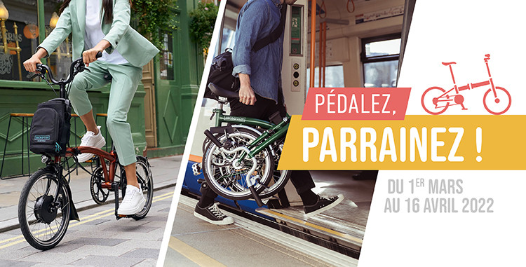 Pédalez, parrainez, soyez récompensés !