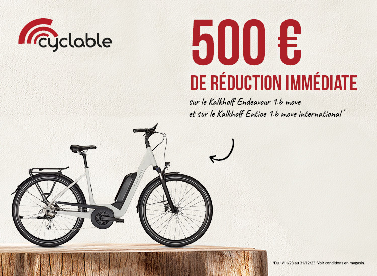 Offres Kalkhoff : 500€ de remises immédiates !