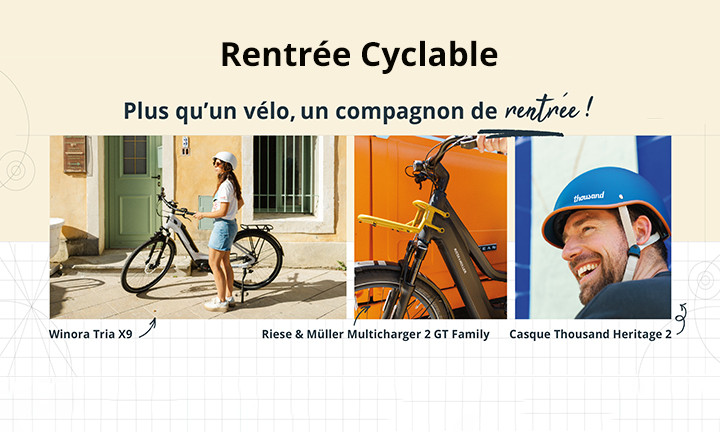 Plus qu'un vélo, un compagnon de rentrée !