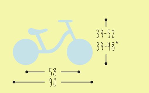 La Draisienne Puky LR Light BR Disponible Sur Cyclable.com ! -Vélo électrique Sodles dimensions%20puky%20lr%20light