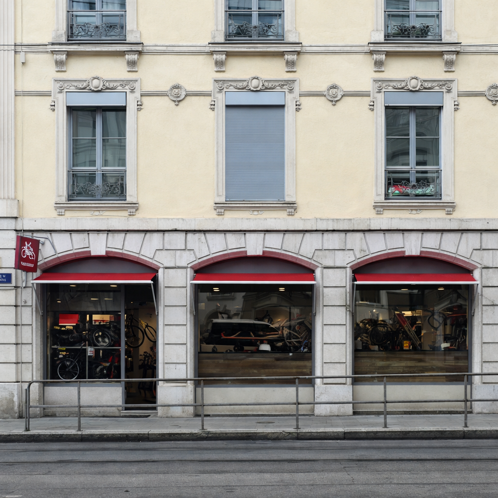 GENEVE EAUX-VIVES - CYCLABLE