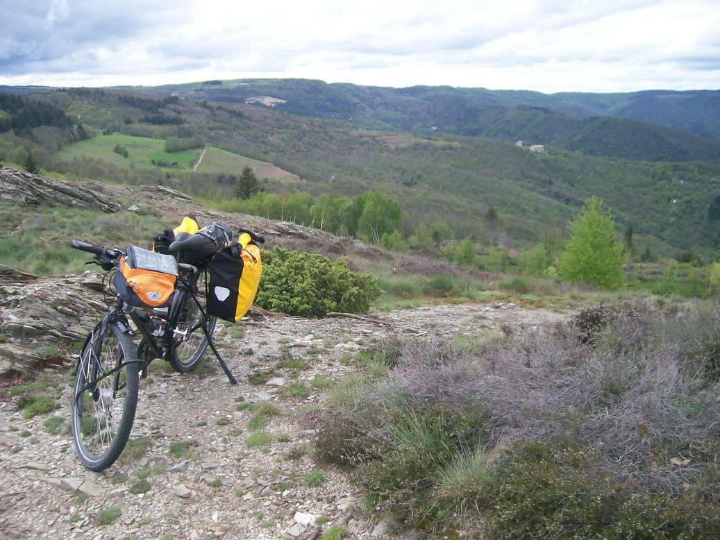 Rencontre des voyageurs à vélo