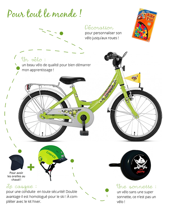 accessoire de sécurité vélo enfant - Vélo Enfant