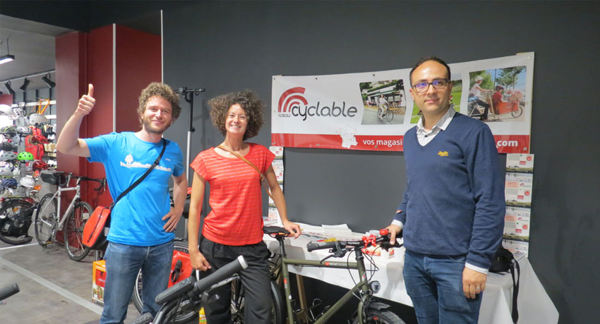 Remise du 1er prix du Concours Aventure Cyclable 2016