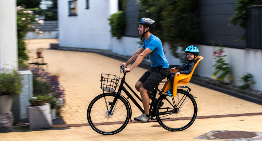 Coussin de siège arrière de vélo pour enfants et adultes, porte