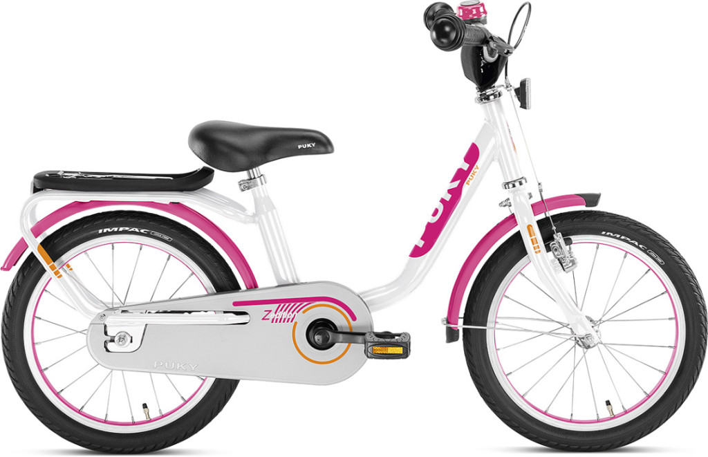 Vélo enfant Puky Z6 blanc et rose