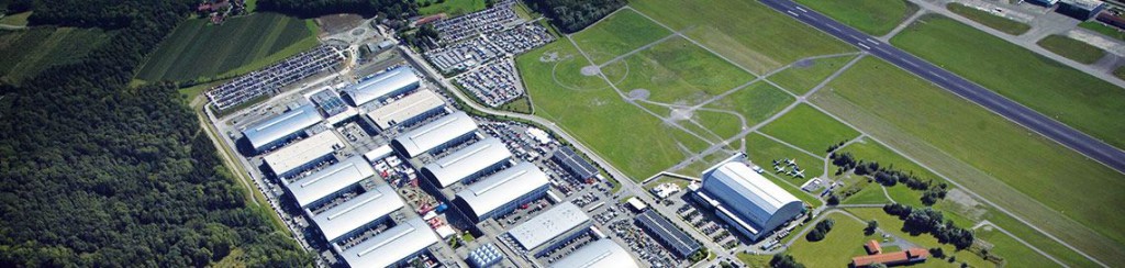 Vue du ciel eurobike friedrichshaffen