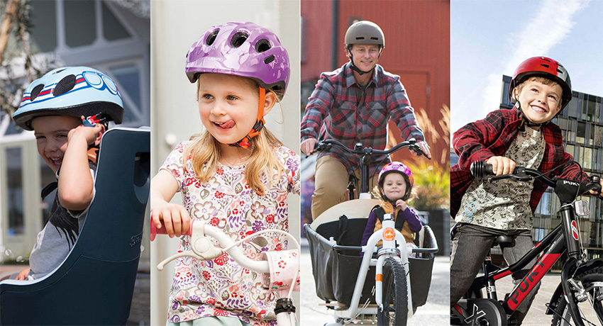 Ensemble d'équipements de protection pour enfants casques de vélo