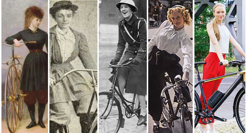 Femmes à vélo : une histoire mouvementée