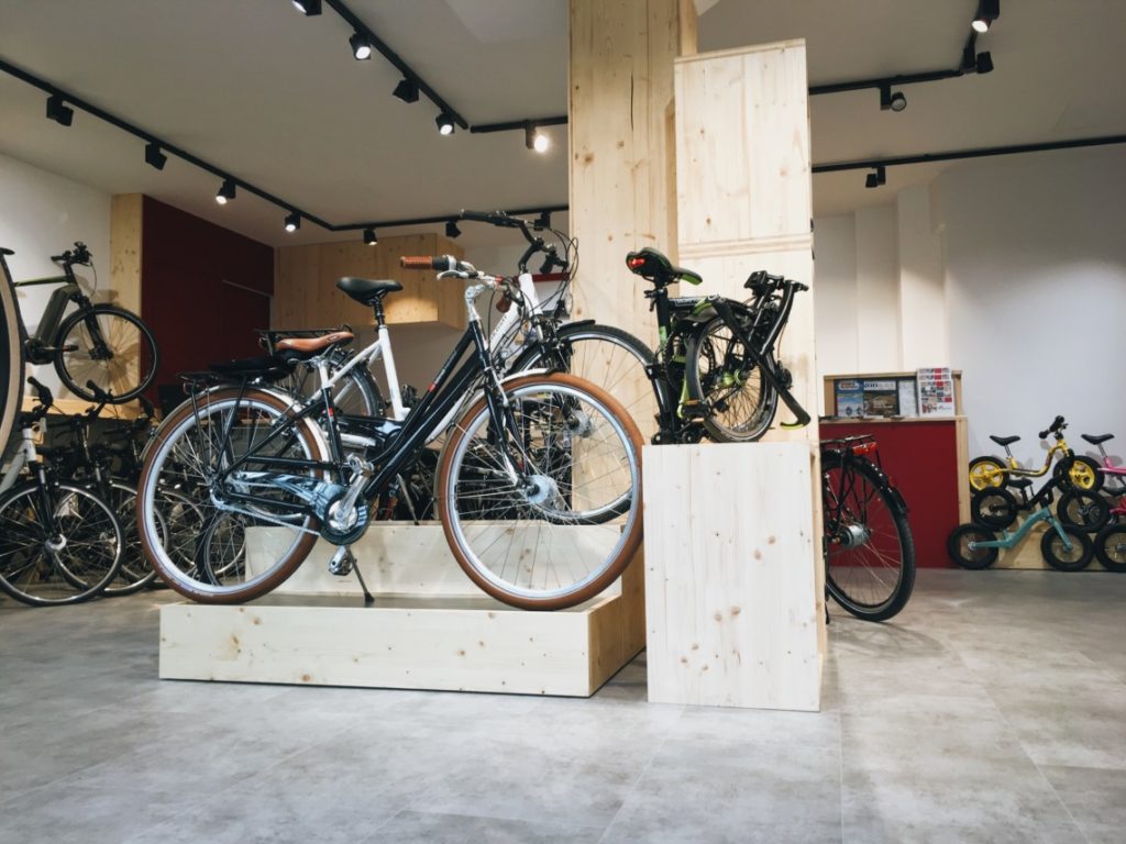 Vélos à l'intérieur de Cyclable Boulogne