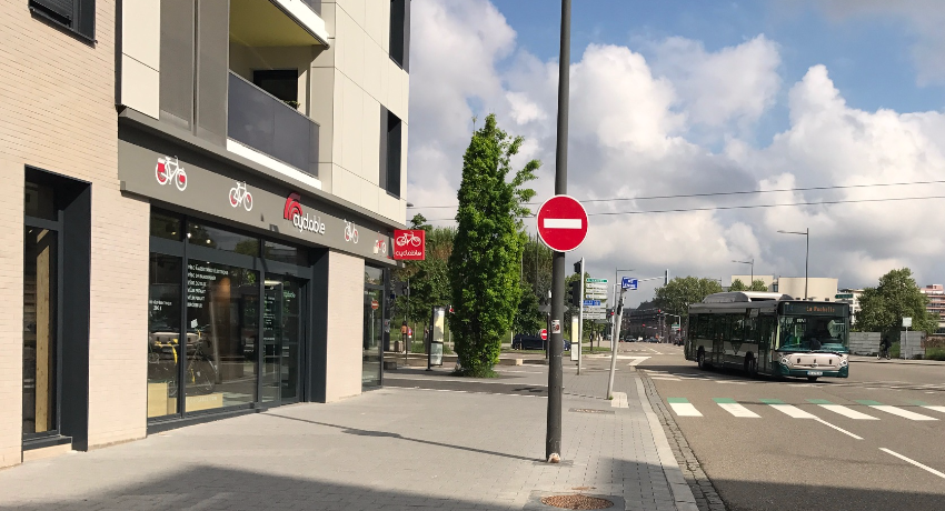 Extérieur magasin Cyclable Strasbourg Etoile