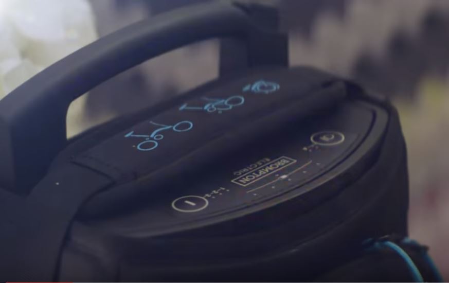 Focus sur sacoche batterie brompton electrique