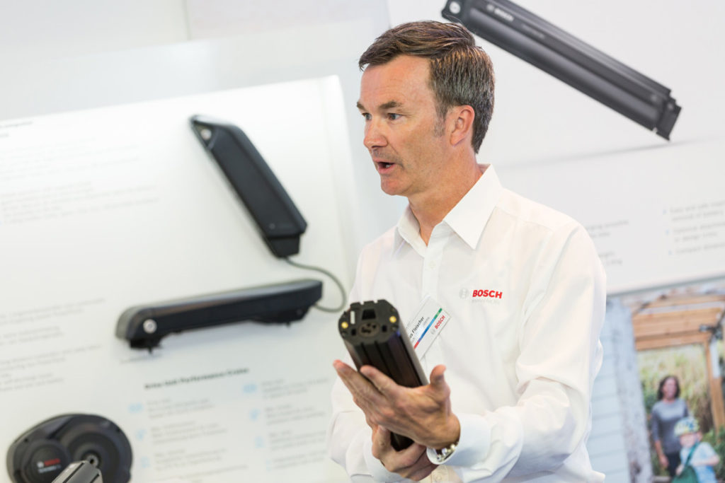 Présentation nouvelle batterie intégrée Bosch 2018