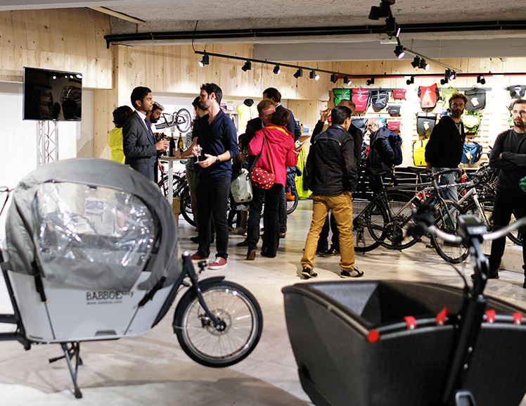 Soirée d'inauguration cyclable nantes