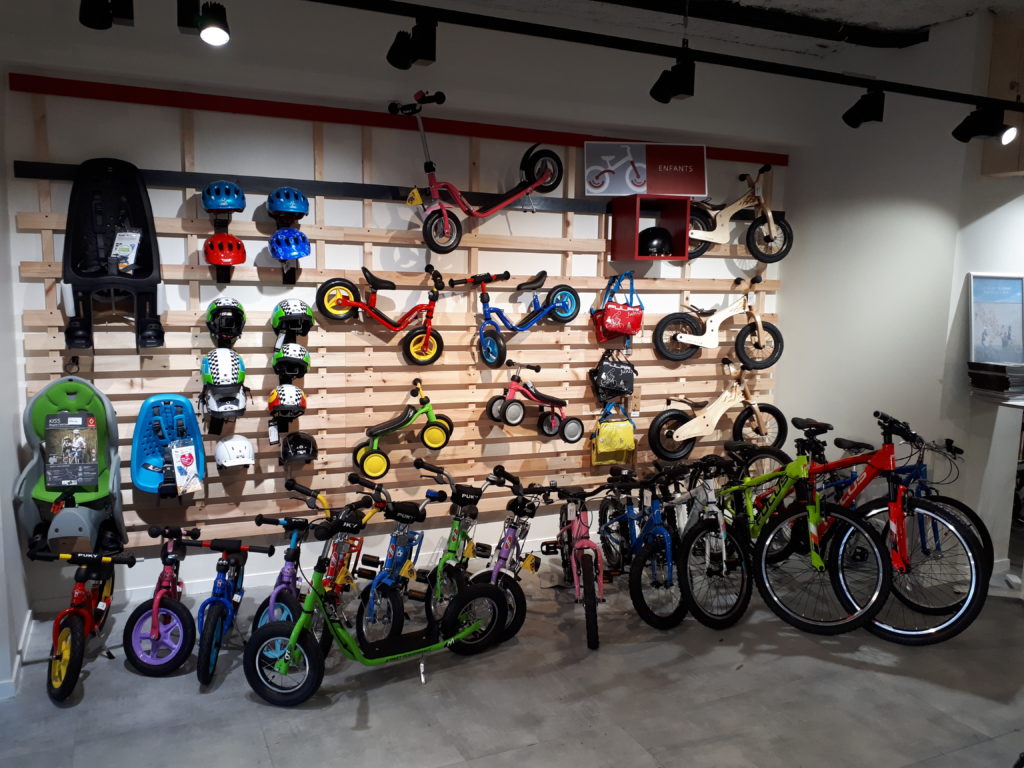 Rayon vélos et draisiennes enfants Cyclable Nantes