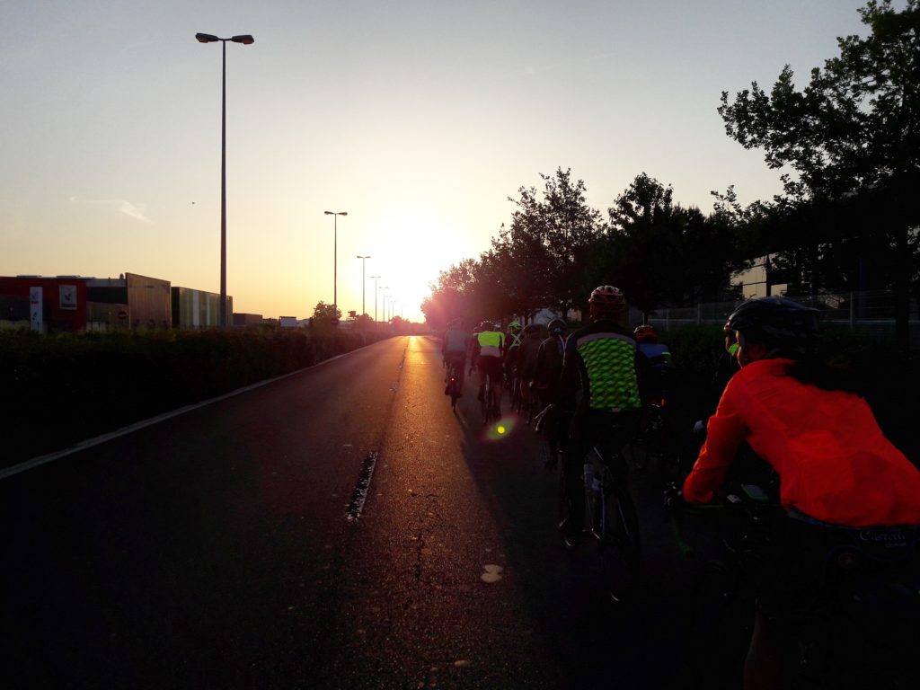 Départ de Clermont - Confluences Cyclable 2018