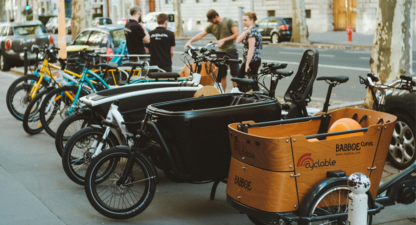 Les journées vélos cargos chez Cyclable