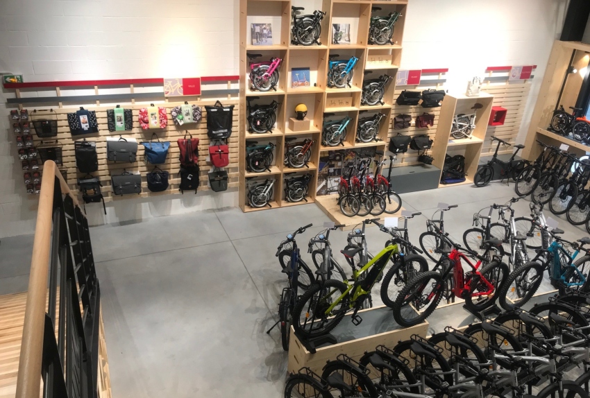 Cyclable Lille Nord : un magnifique magasin de vélos à Wambrechies