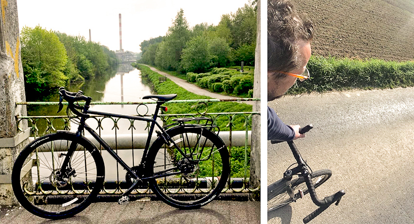 Stéphane et son vélo Genesis Croix de Fer 20