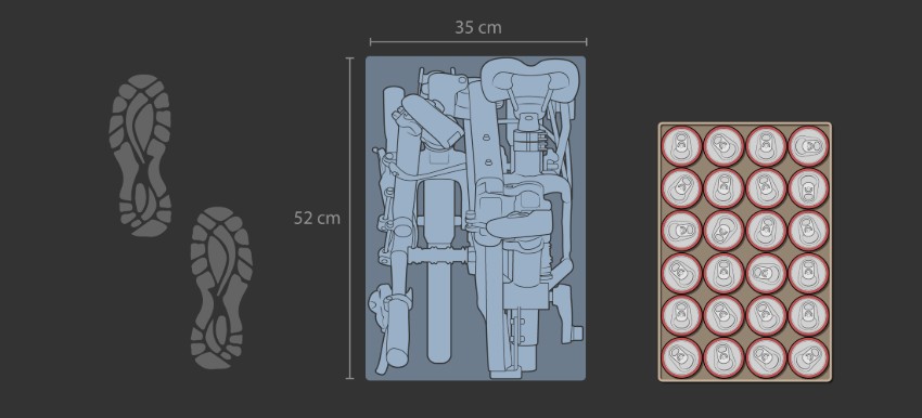 Dimensions du vélo pliant Tern BYB