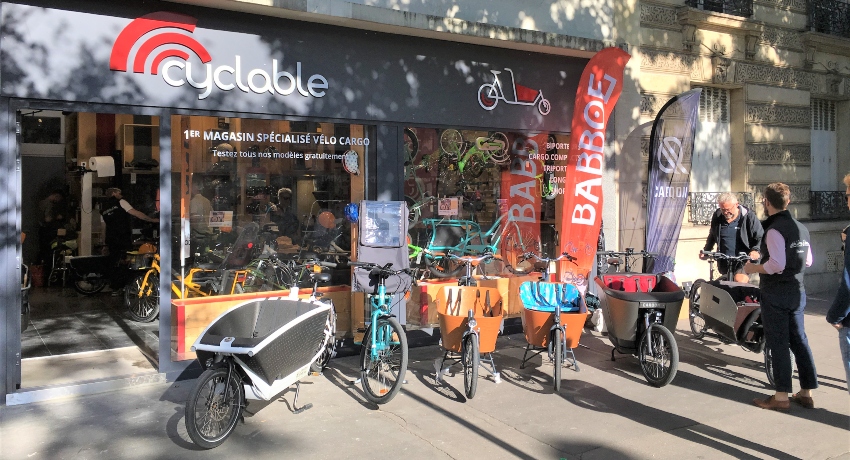 Cyclable Cargo : premier magasin dédié au vélo cargo à Paris 16