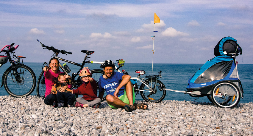 Un tour de France à vélo en famille