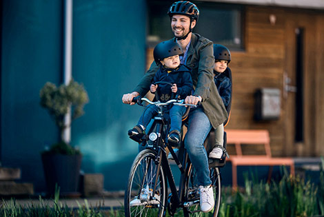 Porte-bébé vélo