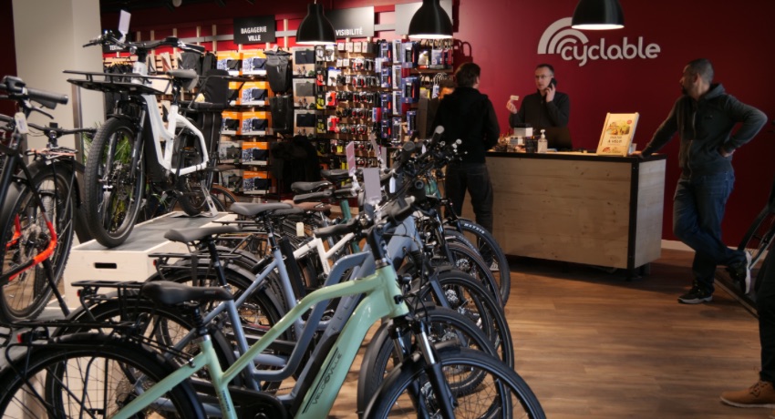 Cyclable Champagne au Mont d’Or : un magasin de vélos XL dans l’Ouest lyonnais