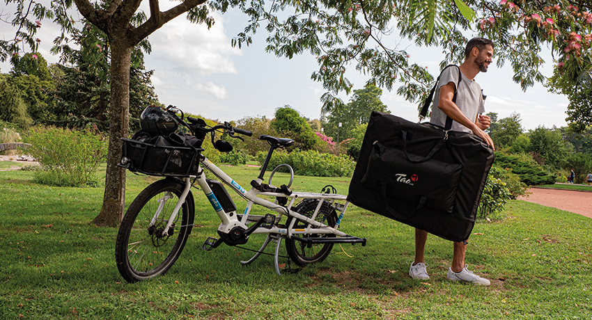 Portrait de cycliste : Nicolas, masseur… en biporteur !