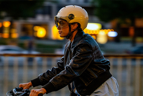 Casque de vélo - Noël :